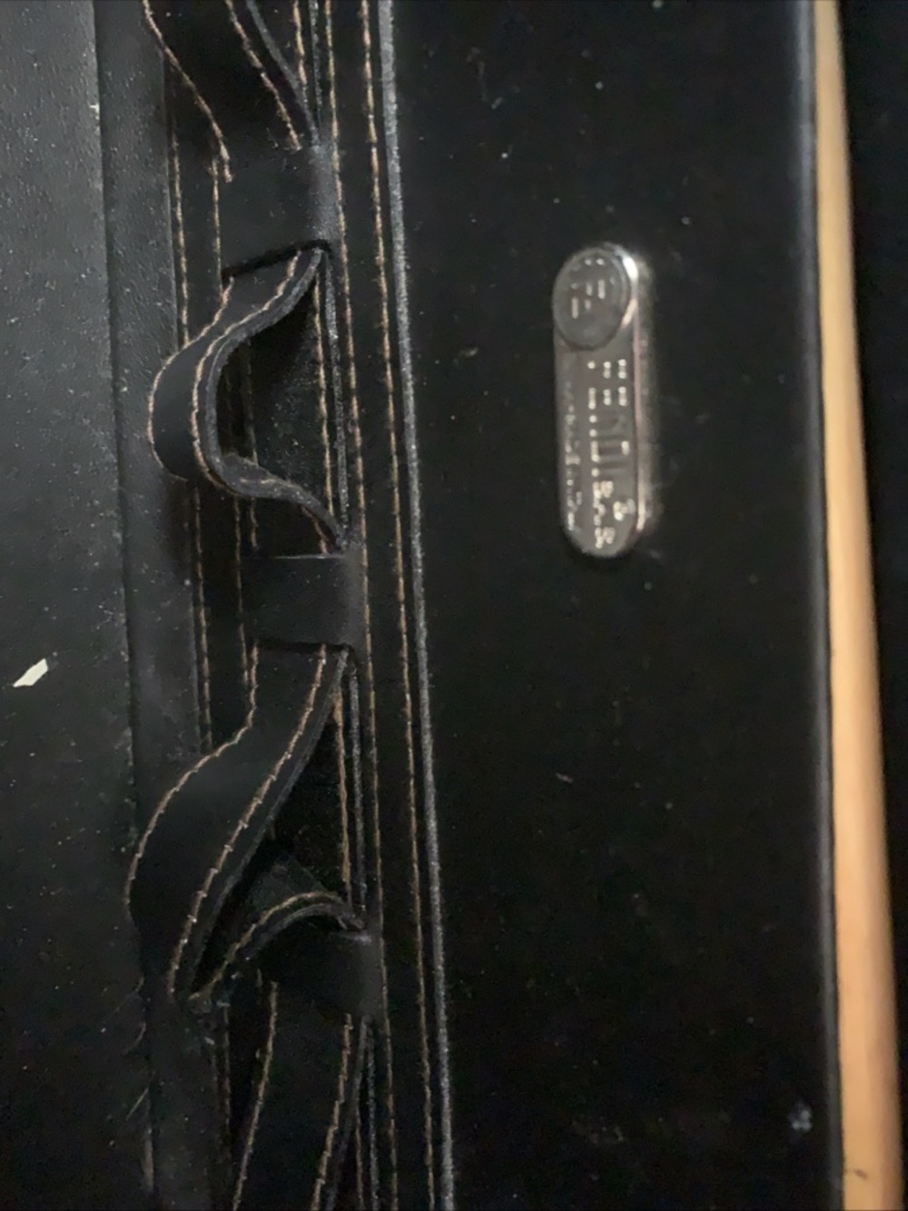 Fendi Brown Monogram Travel Case with Leather Trim - Picture 8 of 13